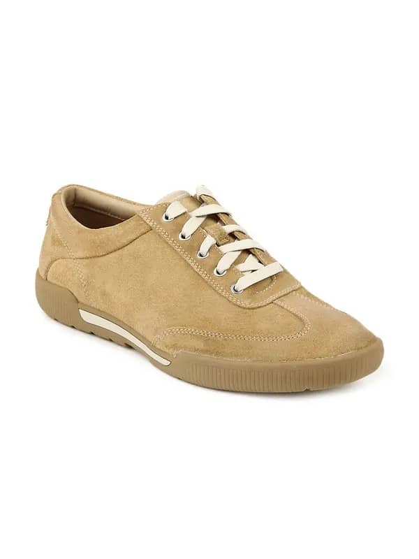 Rockport Men Brown Cashaw Camel Suede Casual Shoes