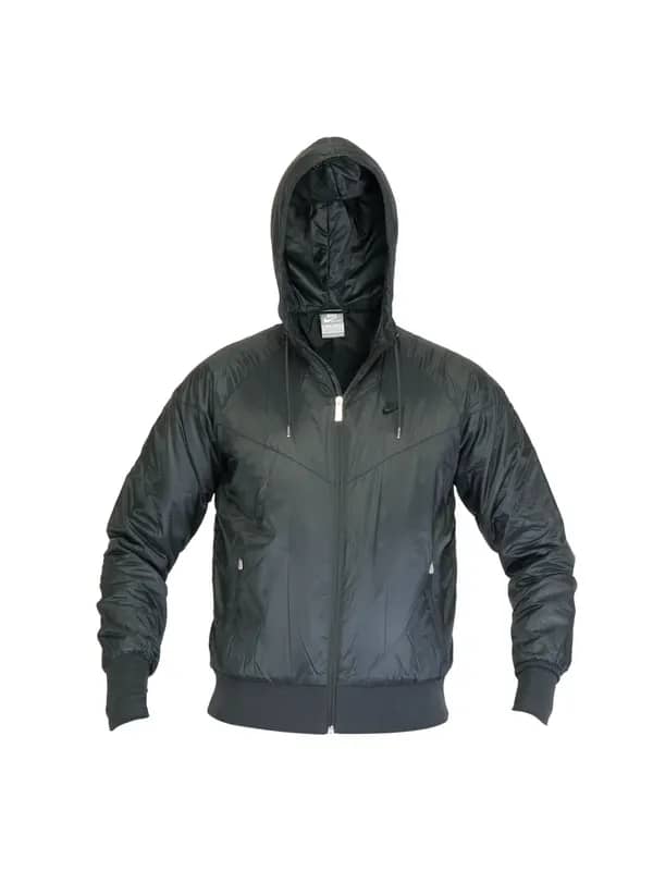 Nike Men Black Puffer Jacket