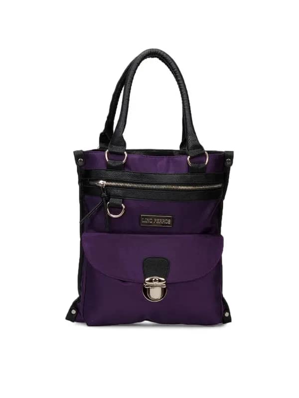 Lino Perros Women Classic Purple Handbag