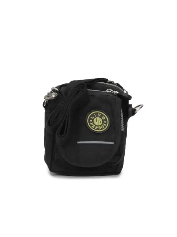 Lino Perros Women Sporty Black Handbag