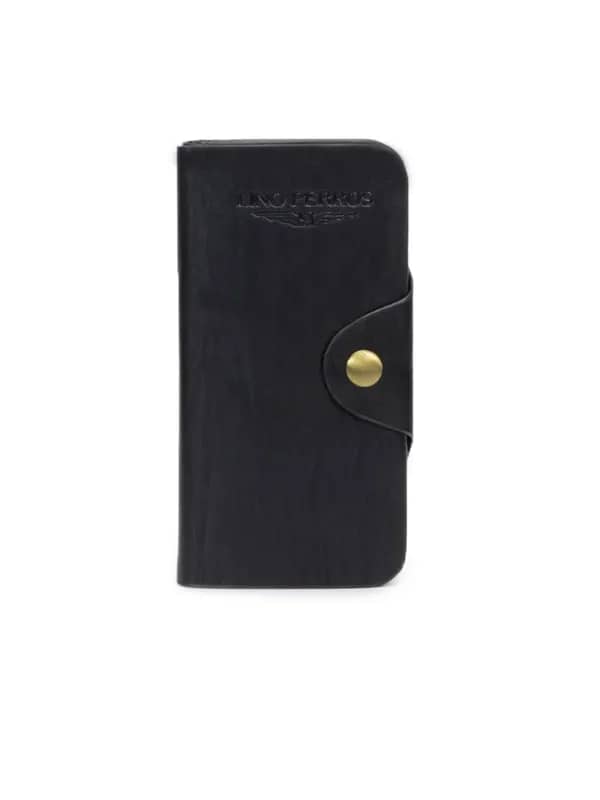 Lino Perros Women Leather Black Wallet