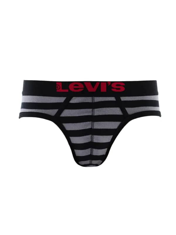 Levis Men Black & Grey Brief