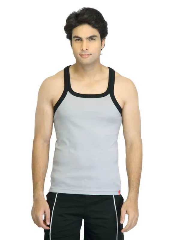 Levis Men Black & Grey Innerwear Vest