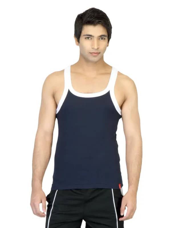 Levis Men Navy Blue Innerwear Vest