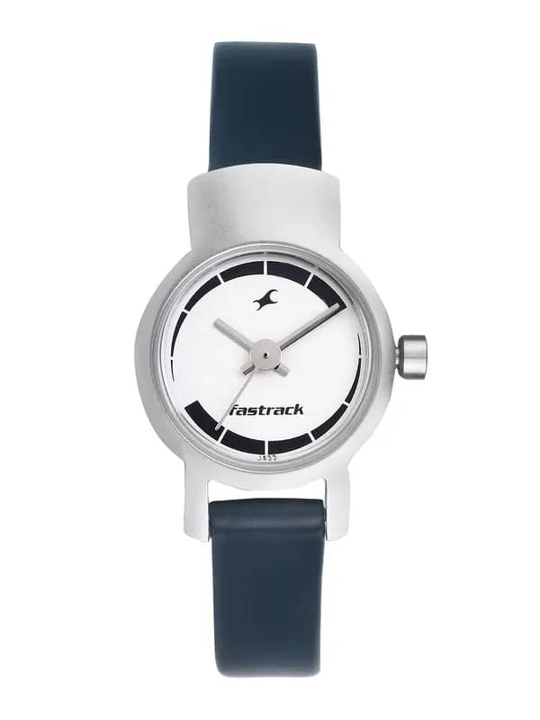 Fastrack Women White Dial Watch N2298SL04