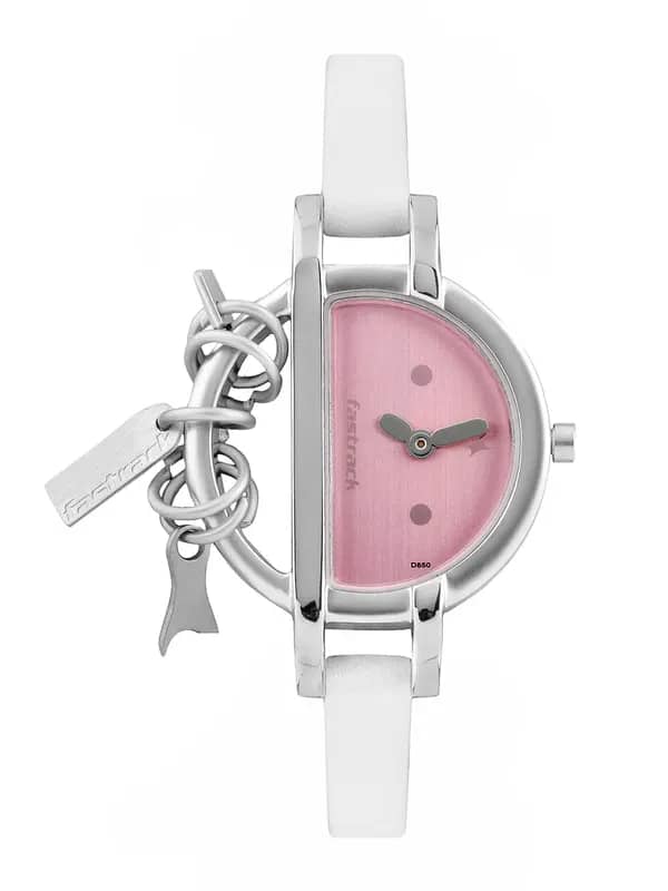 Fastrack Women Pink Dial Watch