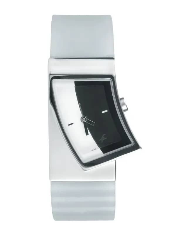 Fastrack Women Silver Casual Watch