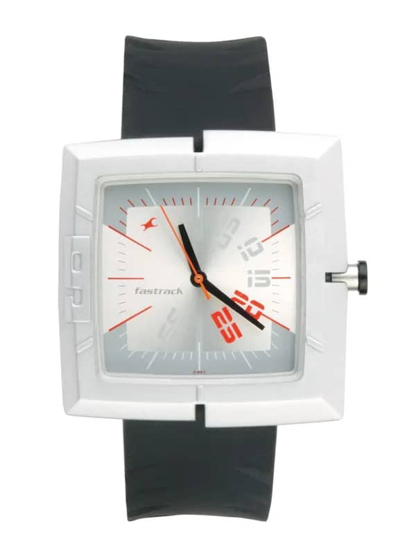 Fastrack Men Silver Casual Watch