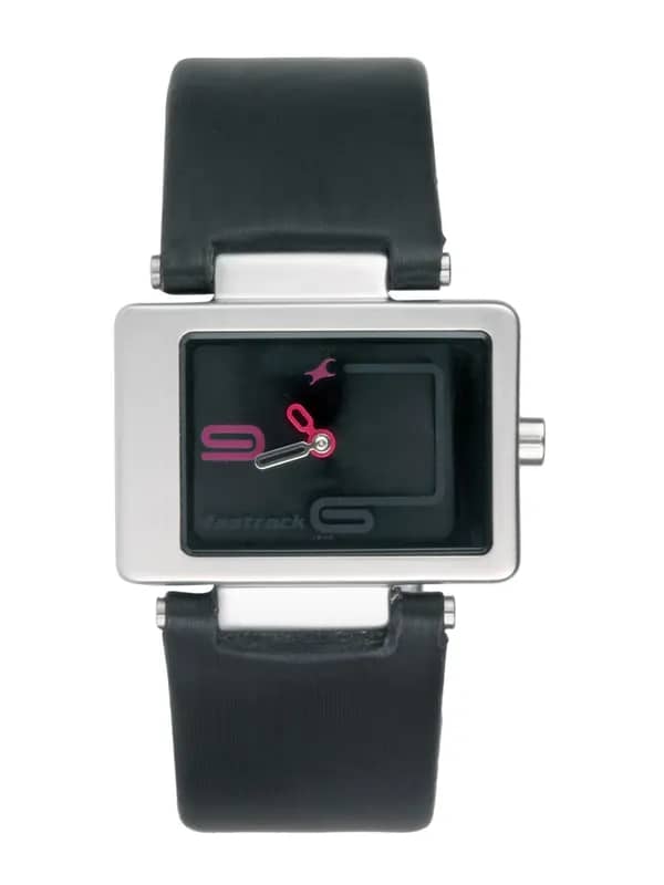 Fastrack Women Black Dial Watch NA2404SL02