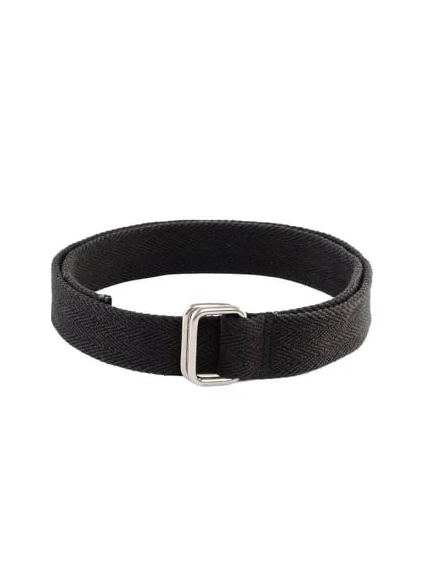 Lino Perros Men Canvas Black Belt