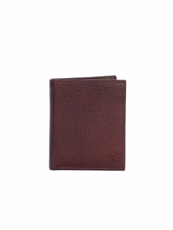Hidekraft Men Leather Brown Wallet