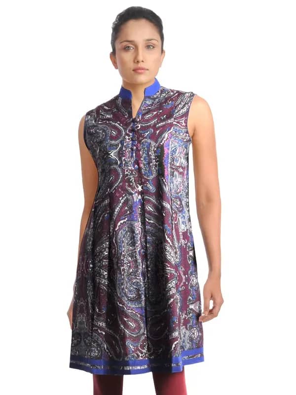 Diva Women Printed Multi Coloured Kurta