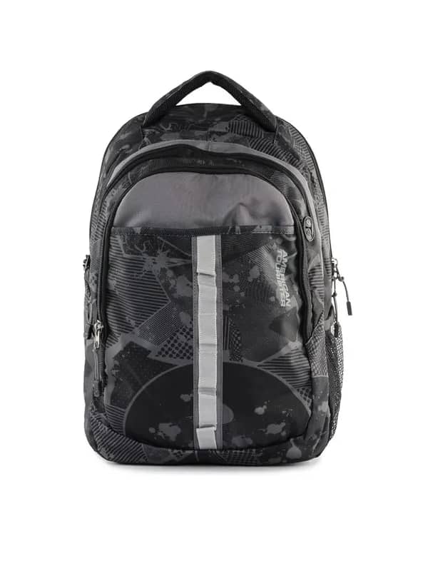 American Tourister Unisex Buzz Black Backpack