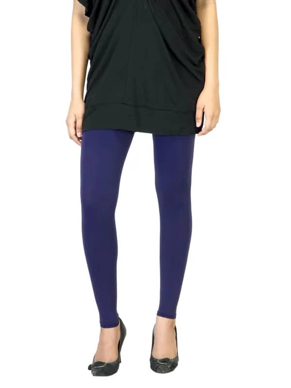 Femella Women Blue Skinny Leggings