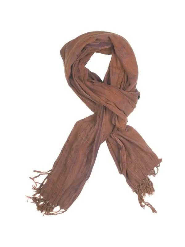 Femella Women Rust Scarf