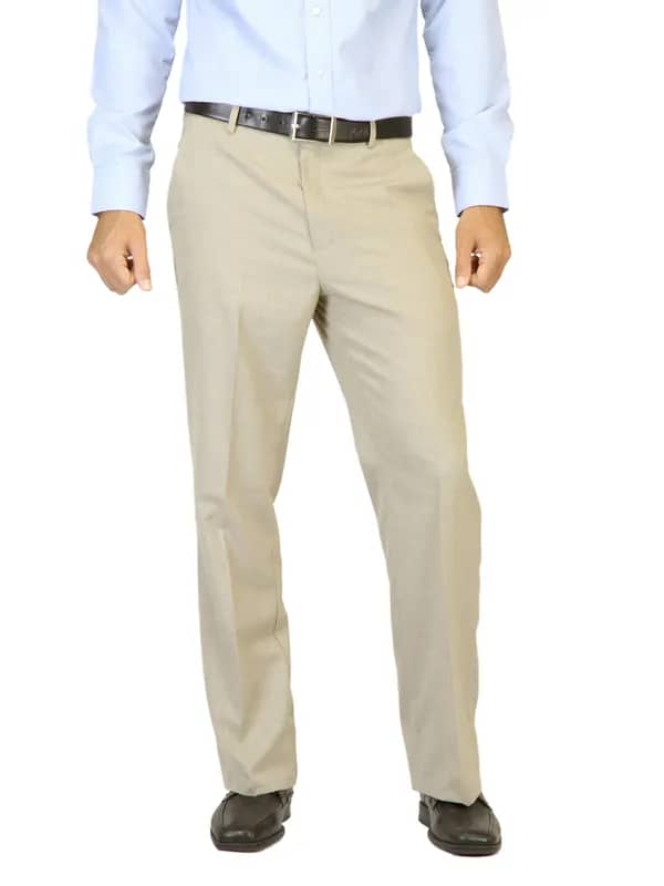 John Miller Men Beige Trousers