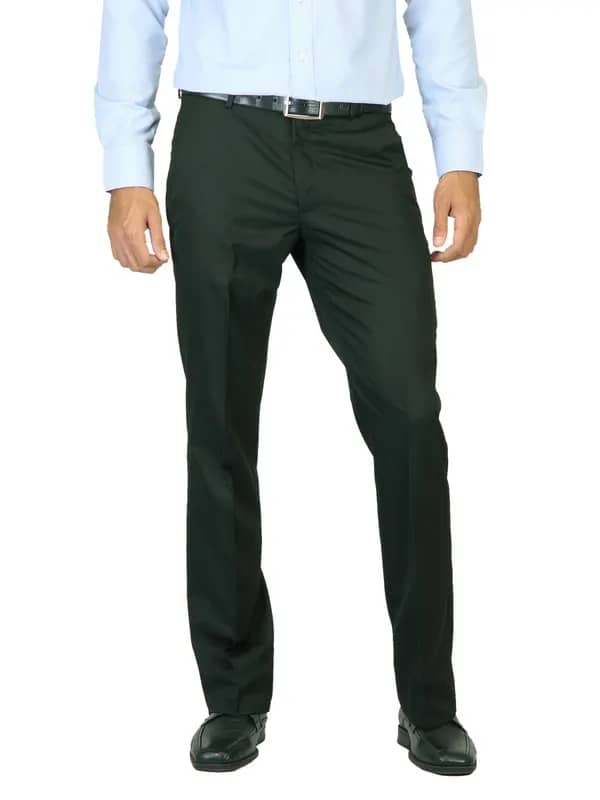 John Miller Men Black Trousers