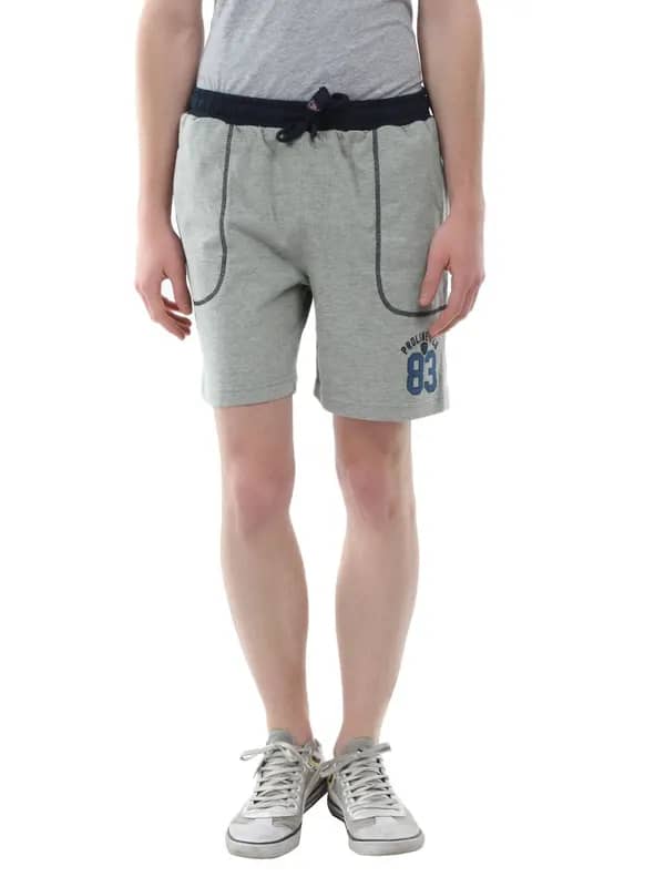 Proline Grey Melange Shorts