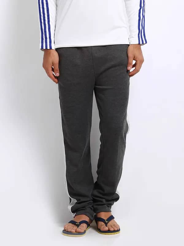 Proline Men Charcoal Grey Track Pants