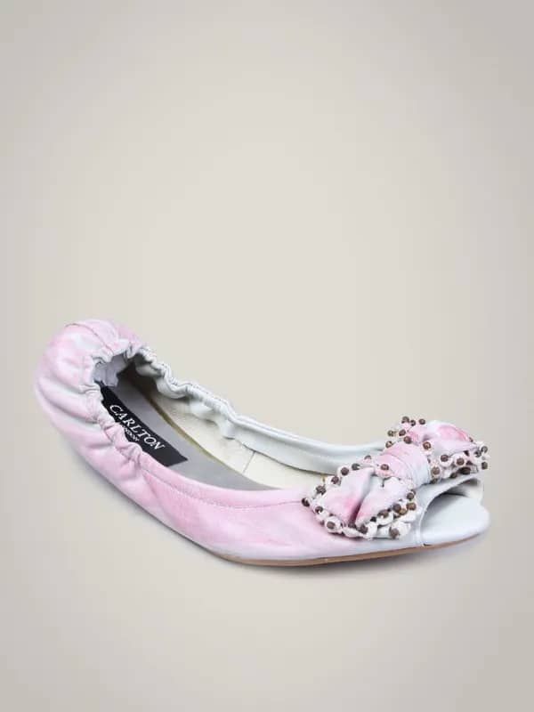 Carlton London Women Pink Ballerinas Shoe