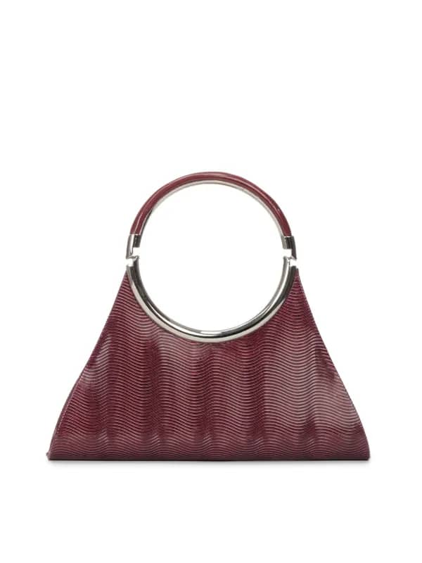 Spice Art Women Leatherette Maroon Handbag