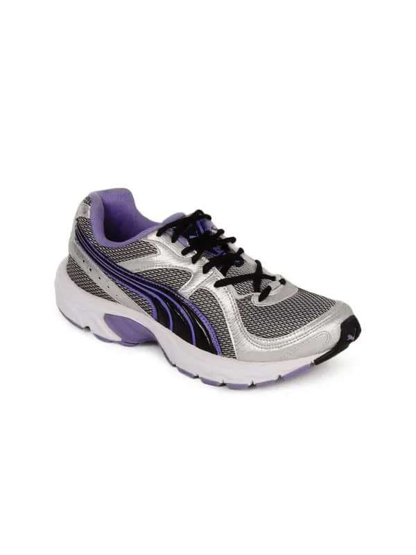 Puma Women Kuris Wn's Ind. Purple and Silver Sports Shoes
