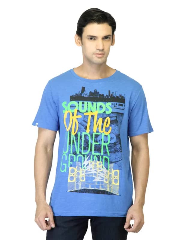 Puma Men Trend Blue T-shirt