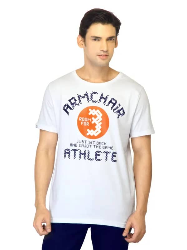 Puma Men White T-shirt