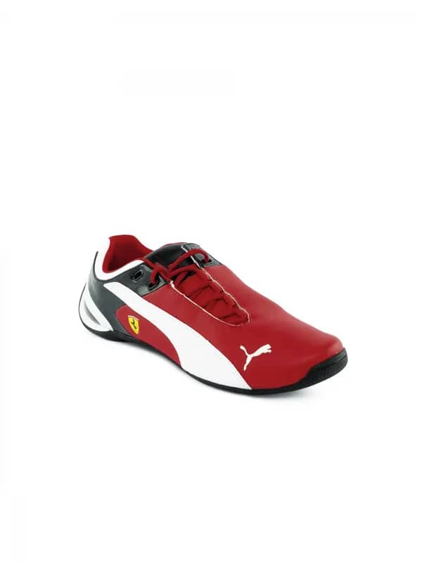 Puma Kids Unisex Future Cat Red Casual Shoes