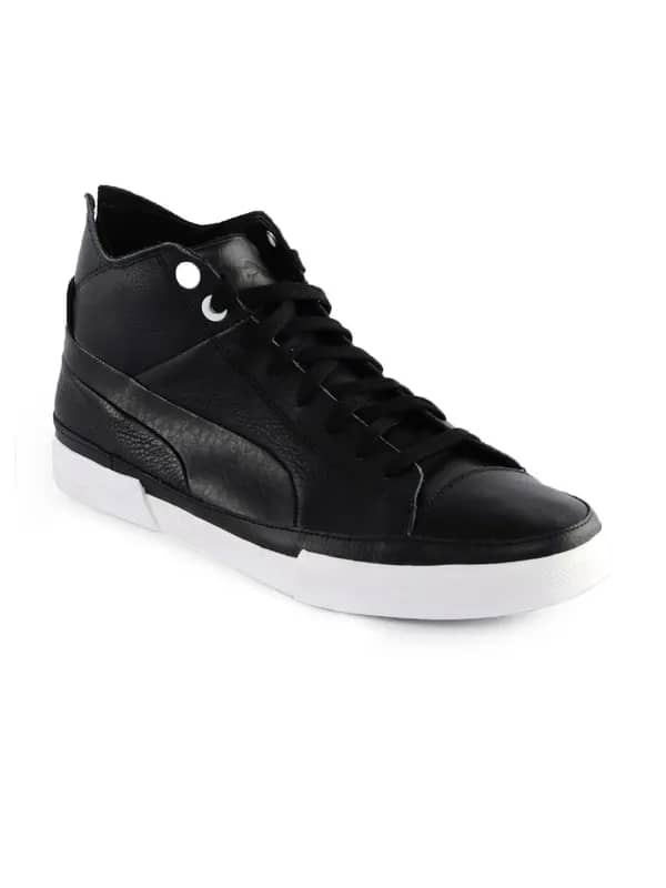 Puma Men Street Step Mid Black Shoes