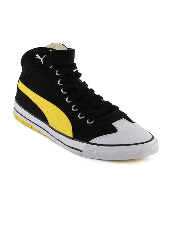 Puma Men Mid Funpack Black & White Shoes