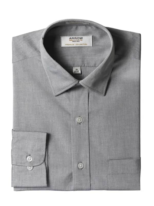 Arrow Men Grey Shirt