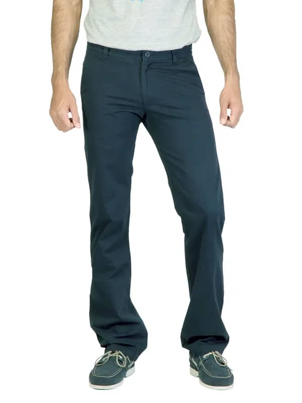 Highlander Men Navy Blue Trousers