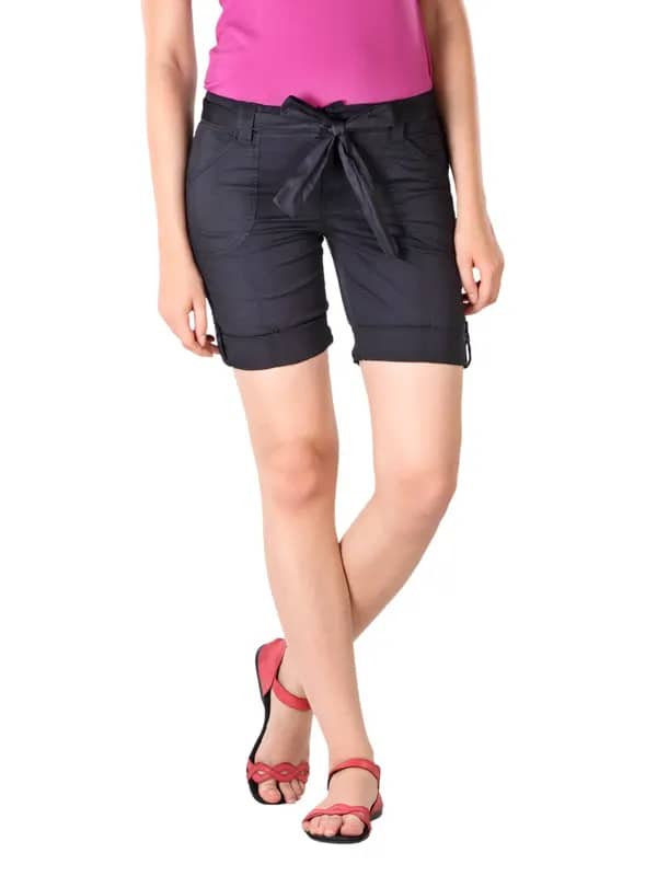 Jealous 21 Women Black Shorts
