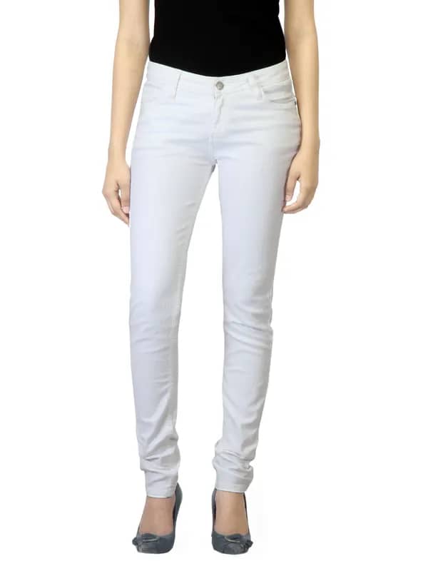 Jealous 21 Women White Jeans