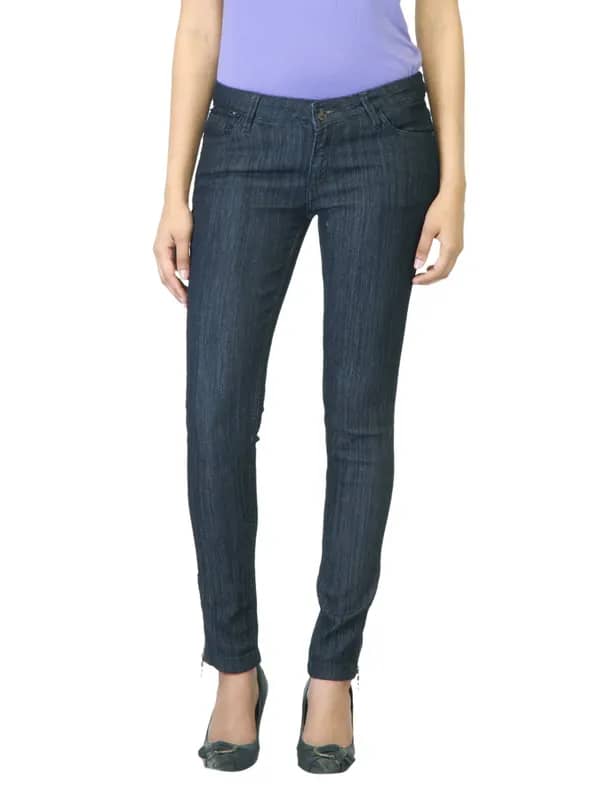 Jealous 21 Women Washed Blue Jeans