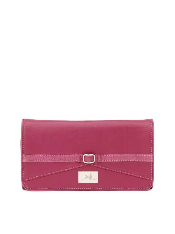 Yelloe Pink Girly And Fun Clutch