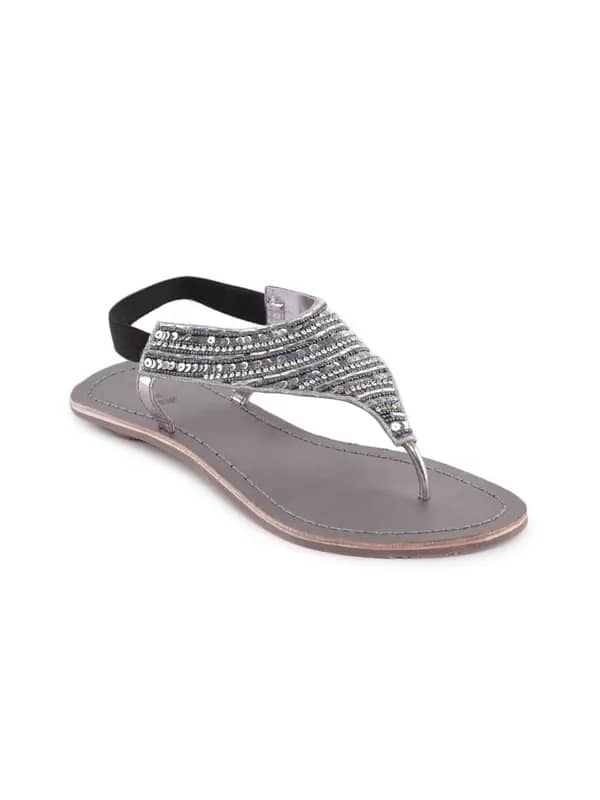Catwalk Women Silver Flats