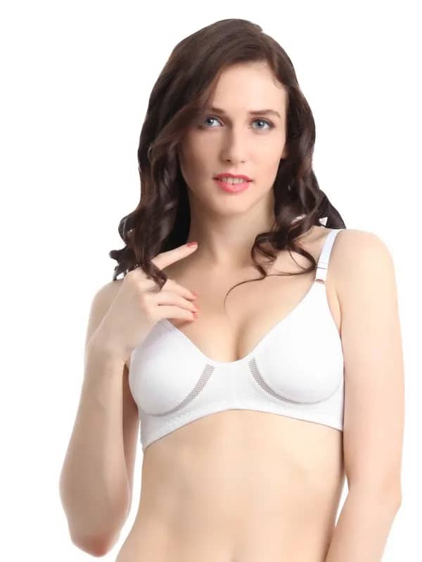 Miss-T White Bra