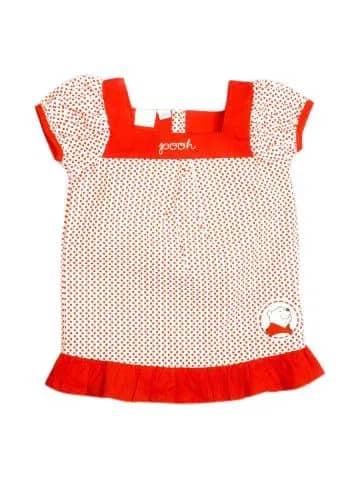 Disney Kids Girl's Red Pooh Kidswear
