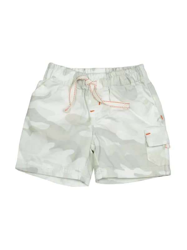 Doodle Kids Boy White Shorts