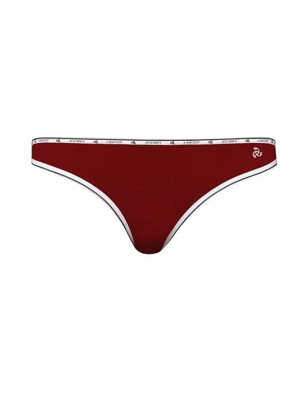 Jockey Women Red Bikini Briefs