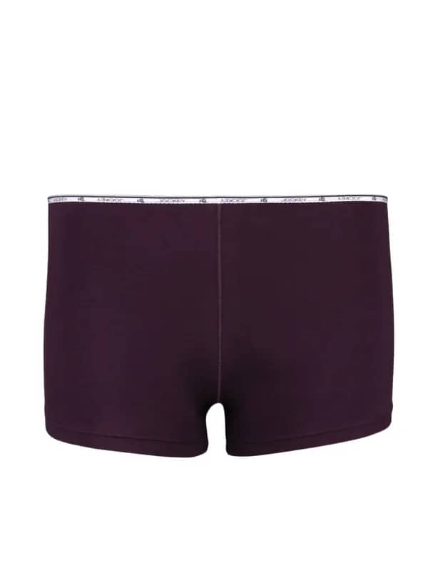 Jockey Women Burgundy Briefs