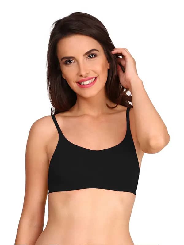 Jockey Black Moulded Cami Bra SS12