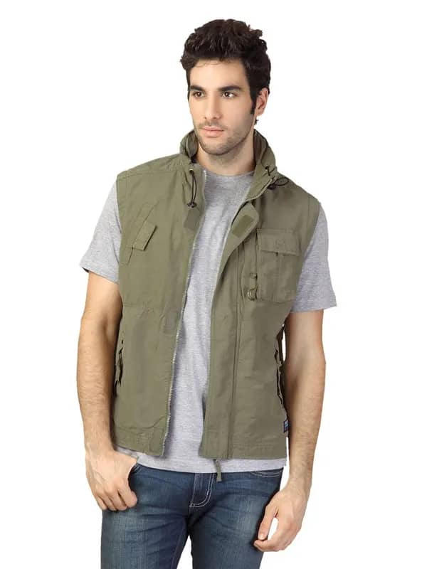 Scullers Men Olive Jacket