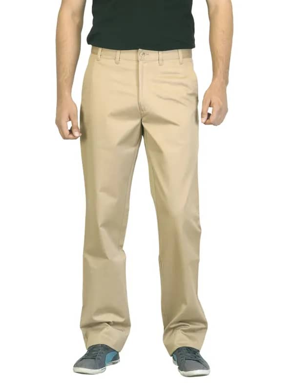 Scullers Men Khaki Trouser
