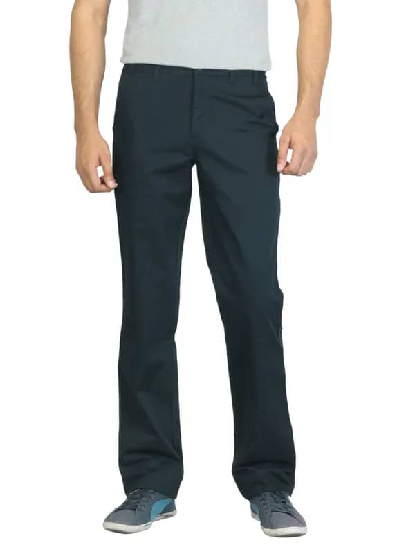Scullers Men Black Trousers