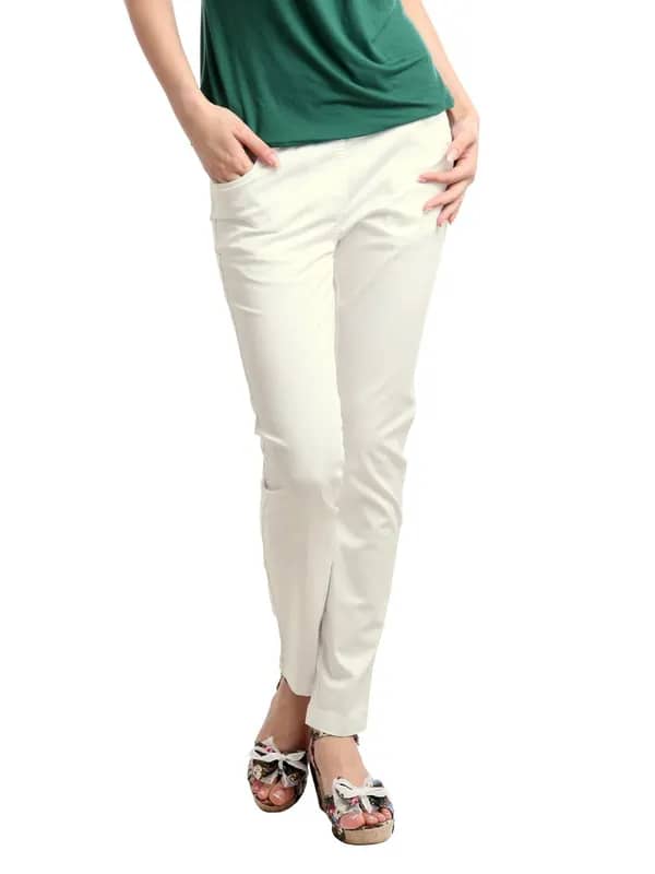 Scullers For Her Women White Trousers