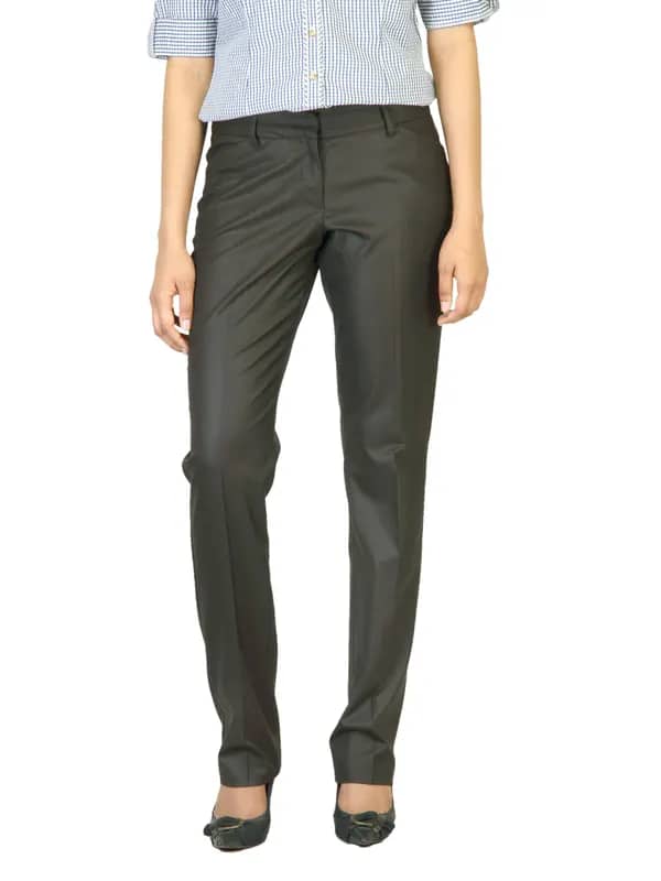 Scullers For Her Women Brown Trousers