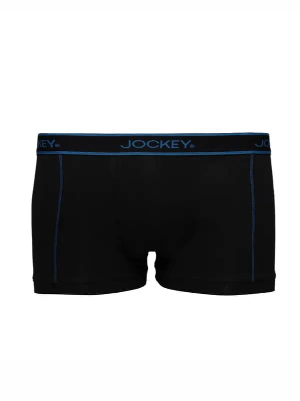 Jockey CSM Men Comfort Stretch Black Trunks CS04